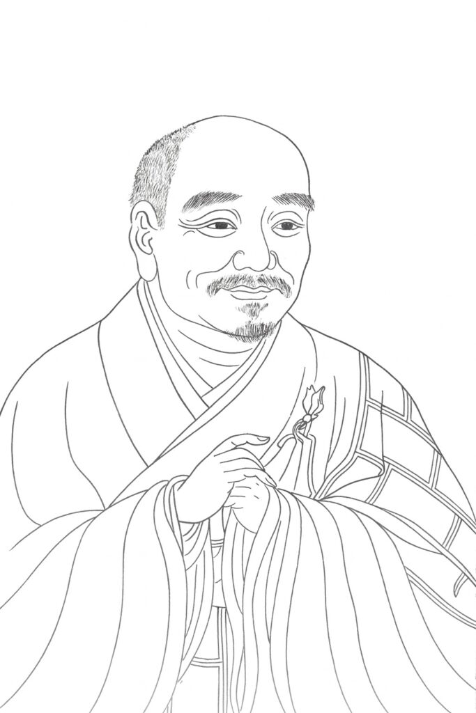 Ritratto di Xuansha Shibei