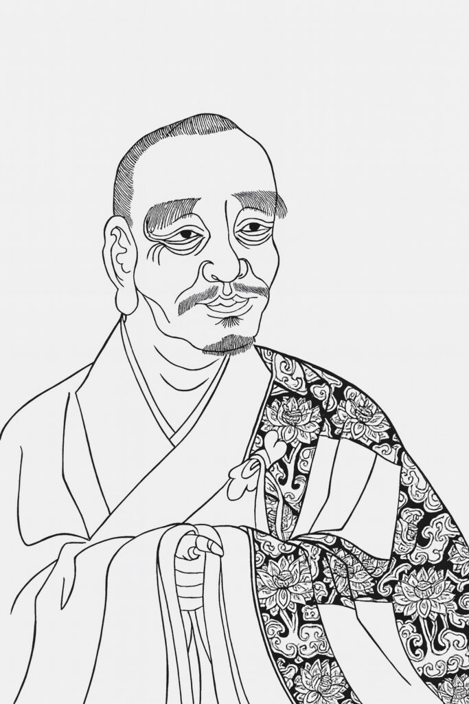 Ritratto di Daowu Yuanzhi