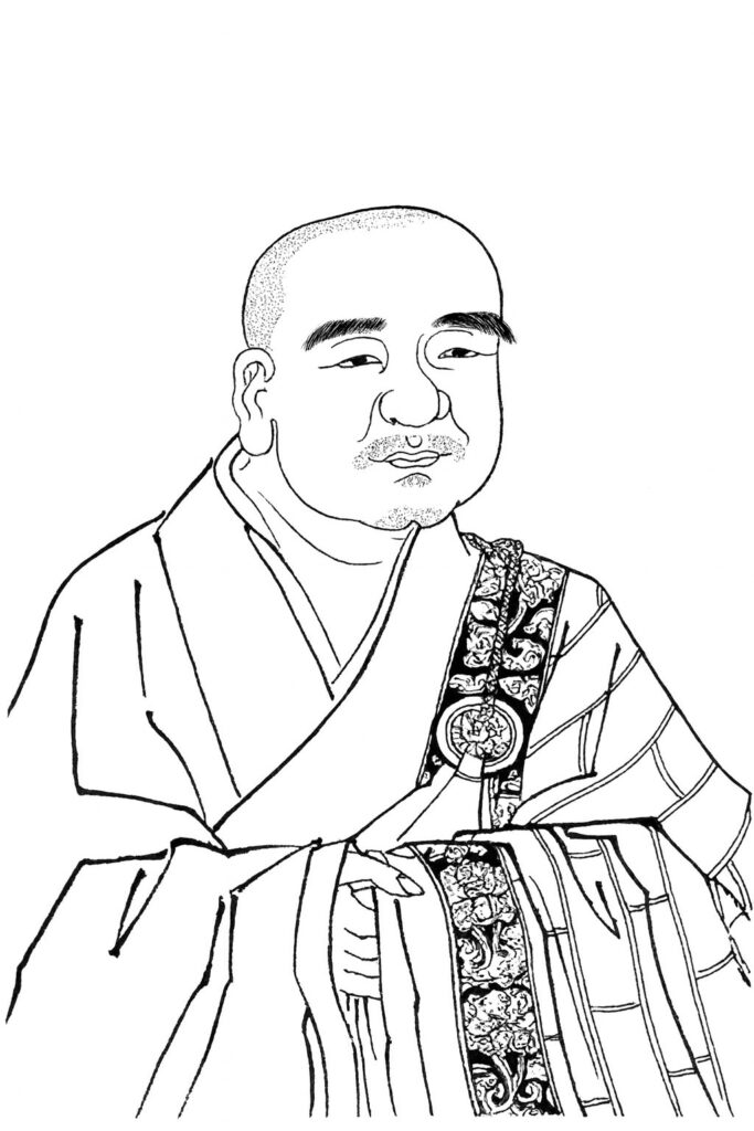 Ritratto di Jianzhi Sengcan