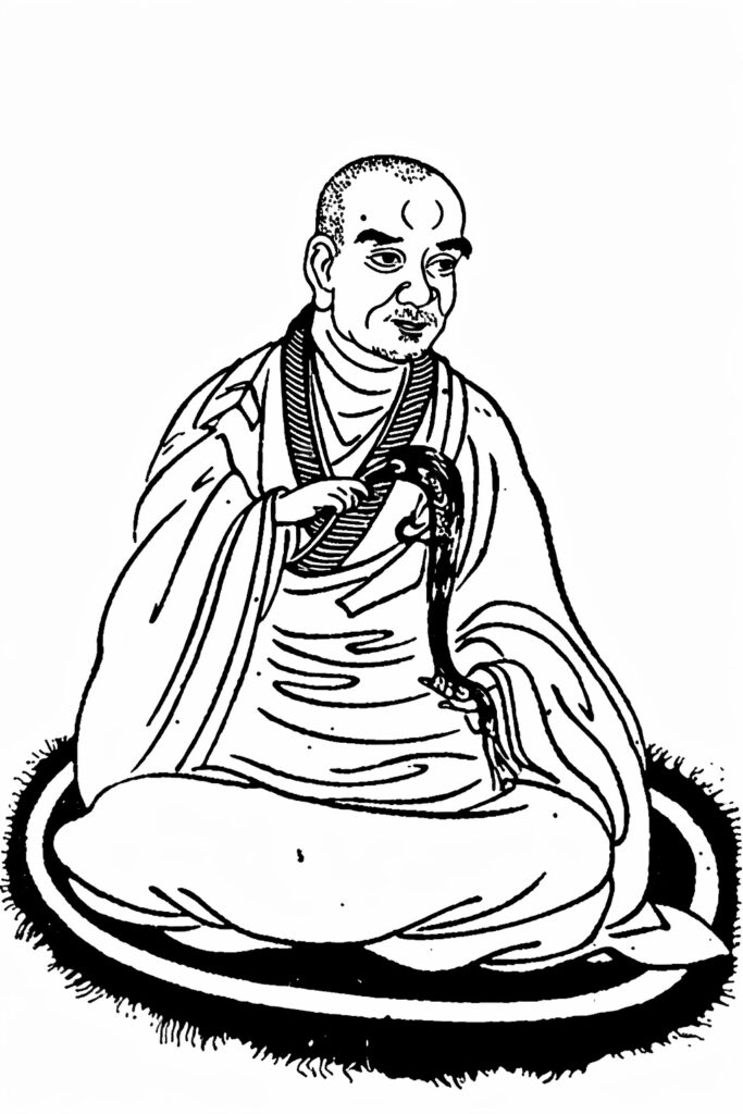 Ritratto di Huangbo Xiyun